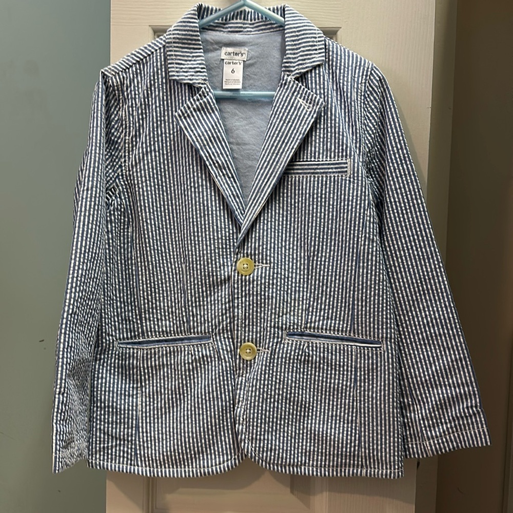 Carter’s Seersucker blazer